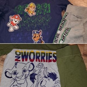 Paw Patrol and Lion King Set